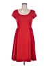 Old Navy Solid Red Casual Dress Size M - photo 1