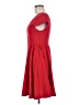 Old Navy Solid Red Casual Dress Size M - photo 5