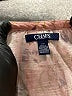 Chaps 100% Viscose Pink Short Sleeve Blouse Size L - photo 7