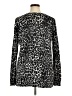 MICHAEL Michael Kors Animal Print Black Pullover Sweater Size XL - photo 2