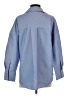 Zara Blue Long Sleeve Button-Down Shirt Size S - photo 2