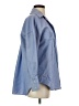 Zara Blue Long Sleeve Button-Down Shirt Size S - photo 4