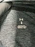 Under Armour 100% Polyester Gray Long Sleeve Polo Size 5 - photo 3