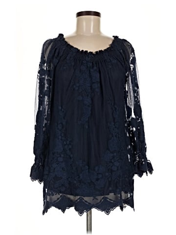Courage. b 3/4 Sleeve Blouse (view 1)