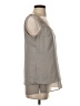 H By Halston Gray Sleeveless Blouse Size 2 - photo 4