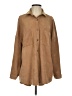 Olivaceous Tan Long Sleeve Button-Down Shirt Size S - photo 1