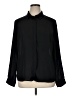 New Look 100% Polyester Black Long Sleeve Blouse Size 14 - photo 1
