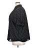 Max Studio Polka Dots Black 3/4 Sleeve Button-Down Shirt Size 2X - photo 5
