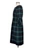 Talbots Plaid Teal Casual Dress Size 4 - photo 5