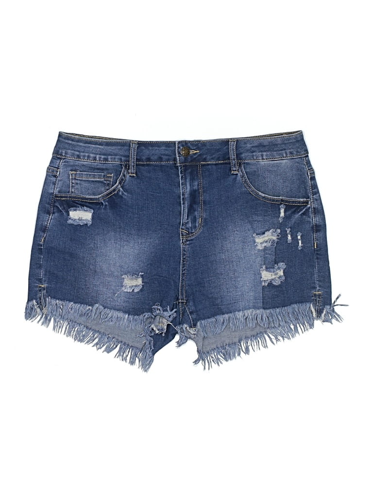 Pre-owned Jeans Denim Shorts In Blue