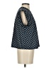Assorted Brands Polka Dots Blue Sleeveless T-Shirt Size S - photo 4