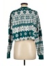 colsie Print Teal Sweatshirt Size M - photo 2