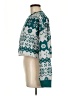 colsie Print Teal Sweatshirt Size M - photo 5