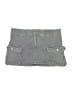 Blu Pepper 100% Polyester Polka Dots Gray Blue Denim Skirt Size M - photo 1