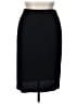 St. John Caviar Solid Black Wool Skirt Size 14 - photo 1