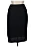 St. John Caviar Solid Black Wool Skirt Size 14 - photo 2