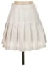 American Apparel 100% Polyester Solid Ivory Formal Skirt Size S - photo 1