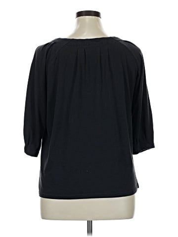 Basic Editions 3/4 Sleeve Top (view 2)