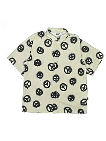 Molo Short Sleeve Button-Down Shirt (view 1)