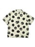 Molo 100% Cotton Print Ivory Tan Short Sleeve Button-Down Shirt Size 140 cm / US 10 - photo 1