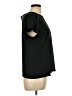Worthington 100% Polyester Black Short Sleeve Blouse Size L (petite) - photo 4