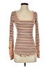 Free People Orange Long Sleeve Top Size XS - photo 1