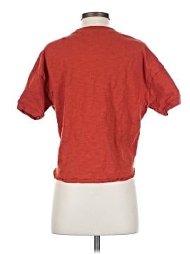 Madewell Raw-Edge Henley Tee (view 2)