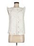 Monteau 100% Polyester Ivory Sleeveless Blouse Size M - photo 1