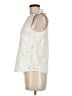 Monteau 100% Polyester Ivory Sleeveless Blouse Size M - photo 5