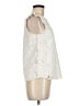 Monteau 100% Polyester Ivory Sleeveless Blouse Size M - photo 4