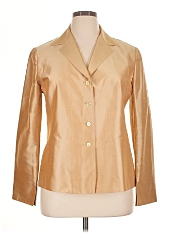 Lafayette 148 New York Silk Blazer (view 1)