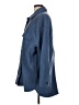 Banana Republic 100% Wool Blue Wool Coat Size L - photo 5