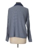 J.Crew Blue Long Sleeve Blouse Size L - photo 2