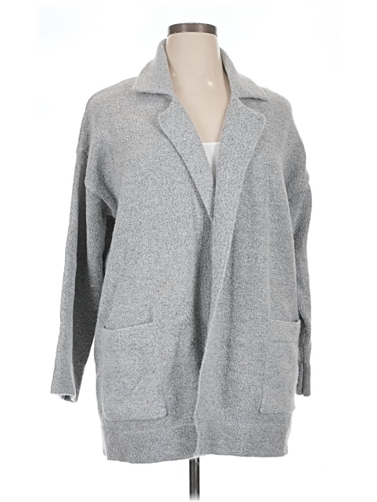 Pre-owned Thread & Supply Cardigan Sweater In Gray