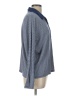 J.Crew Blue Long Sleeve Blouse Size L - photo 4