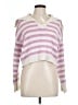 Sincerely Jules Stripes Pink Pullover Sweater Size L - photo 1