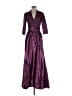 Alyce 100% Polyester Purple Cocktail Dress Size 4 - photo 1