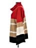 H By Halston Color Block Red Turtleneck Sweater Size L - photo 5