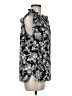 Ann Taylor LOFT 100% Polyester Black Sleeveless Blouse Size M - photo 4