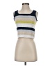 Assorted Brands 100% Polyester White Blue Sweater Vest Size S - photo 1