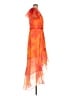 Xscape 100% Polyester Tie-dye Orange Cocktail Dress Size 12 - photo 4