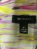 AB Studio 100% Polyester Purple Sleeveless Blouse Size M - photo 7