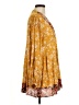 Easel 100% Rayon Yellow Long Sleeve Blouse Size M - photo 4