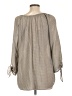 Fred David Gray 3/4 Sleeve Blouse Size L - photo 2