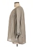 Fred David Gray 3/4 Sleeve Blouse Size L - photo 5