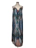 rue21 100% Polyester Print Blue Casual Dress Size XL - photo 1