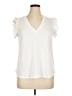 Unbranded Ivory Short Sleeve Top Size XL - photo 1