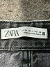 Zara Black Denim Shorts Size 0 - photo 3