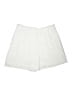 Maison d' Amelie 100% Polyester Solid Ivory Shorts Size 8 - photo 1