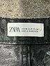 Zara Black Denim Shorts Size 0 - photo 3